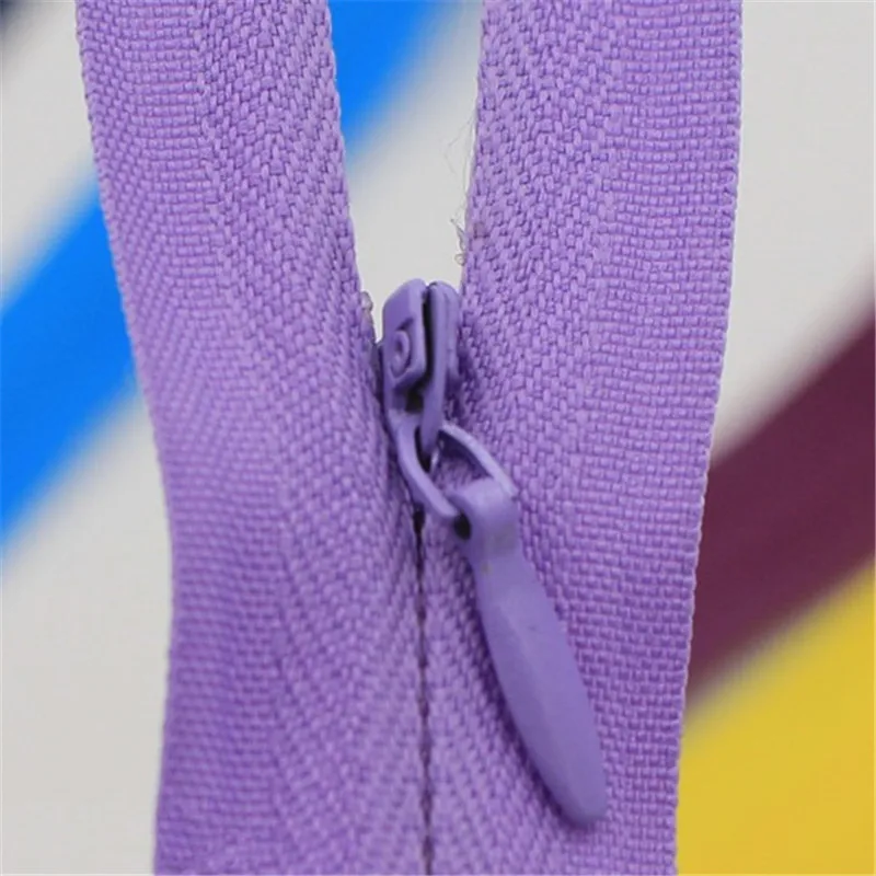 3#8 шт невидимые молнии DIY нейлоновая катушка молния 28 см 40 см 50 см 55 см 60 см размер для шитья одежды Подушка инструмент портного