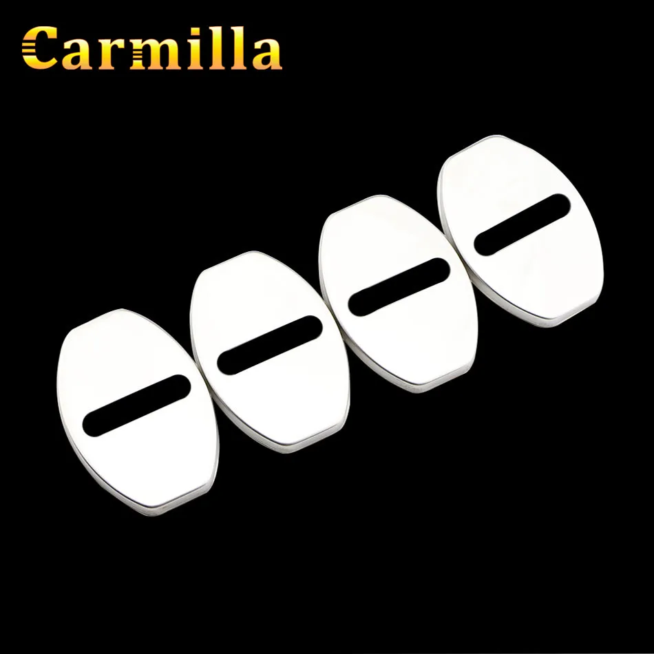 Carmilla автомобильный стиль дверной замок защитная крышка подходит для VW POLO GOLF 6 7