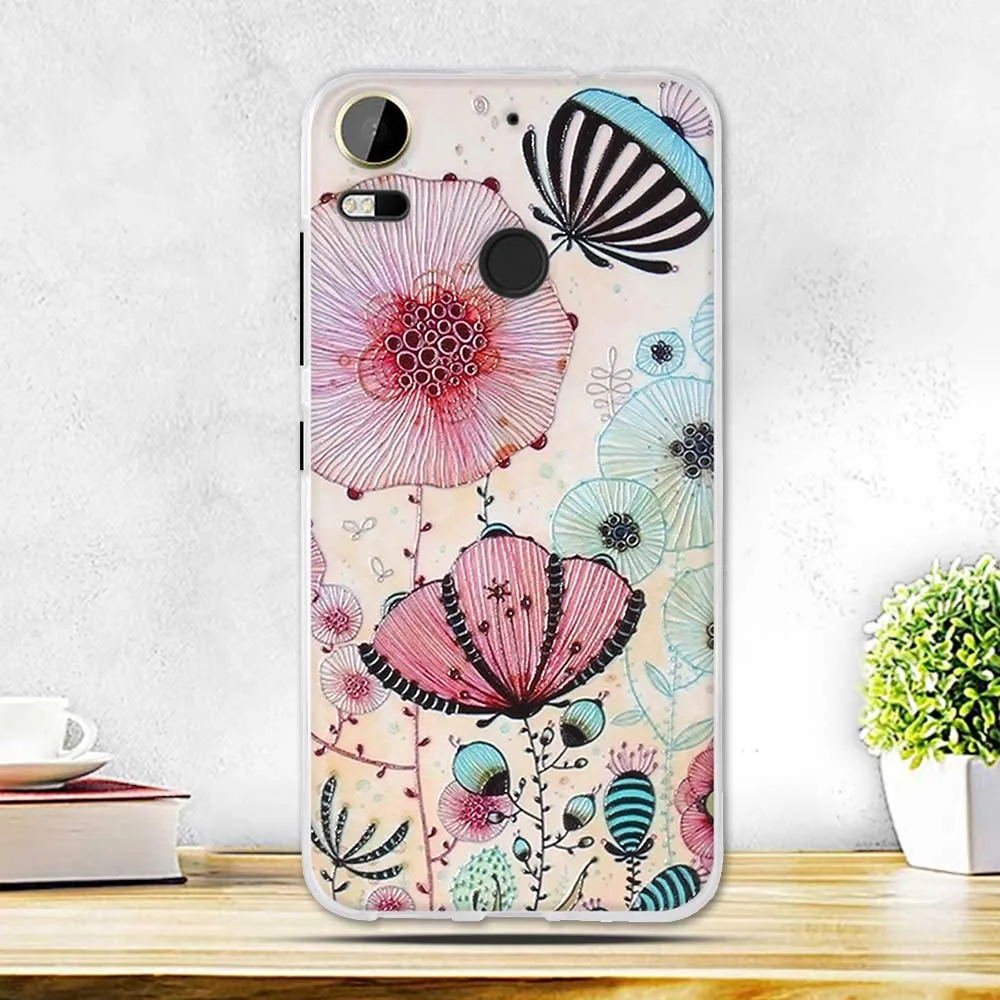 Чехол для Coque htc Desire 10 pro, чехол, 3D Рисунок, задняя крышка, ТПУ, мягкий силиконовый корпус для Fundas htc Desire 10 pro, чехол для телефона, чехол s