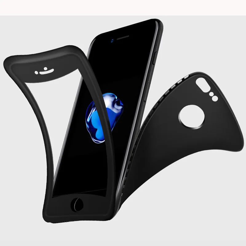 Time Tower Phone Case For Iphone 7 Silicone Back Soft Coque Plus Cover 2 In 1 Combo Protector Capa With Window |