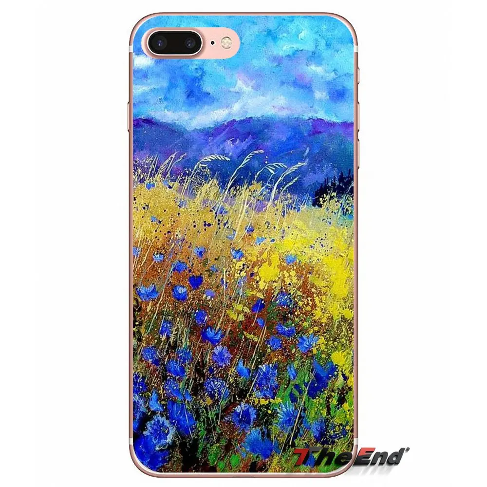 Чехол для Xiaomi Redmi 4 3 3S Pro Mi3 Mi4 Mi4i Mi4C Mi5 Mi5S Mi Max Note 2 Blue cornflower Butterfly Delphinium|note 2|case casecase mi |