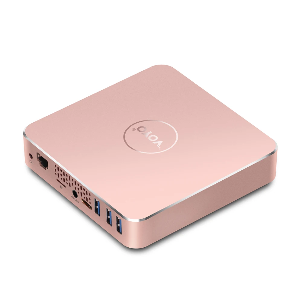 Супер крошечные PC Мини ПК INTL Apollo Lake N4200 4 К выход HD 3USB3. 0 мини компьютер с 8 ГБ