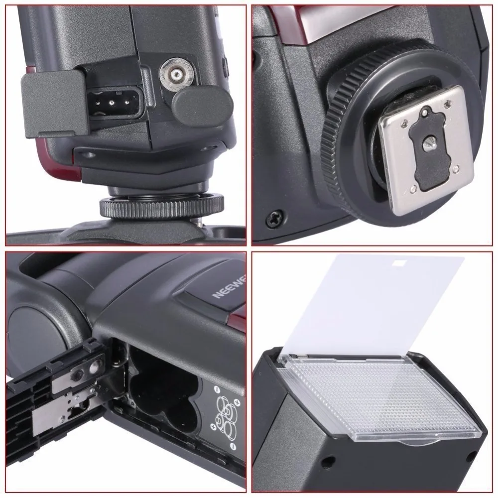 Вспышка Neewer TT560 Speedlite для Canon Nikon Panasonic Olympus Pentax и других цифровых камер DSLR со
