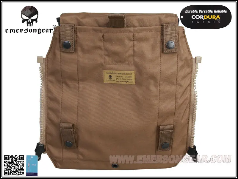 Emerson рюкзак на молнии для AVS JPC2.0 CPC тактический жилет Coyote коричневый EM9286E|avs