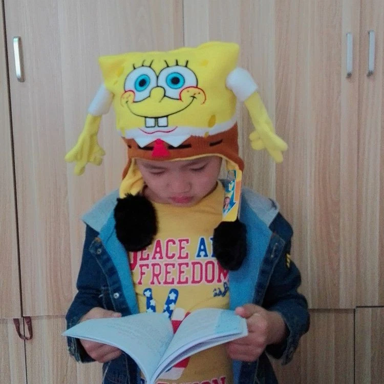 Новинка шляпа Забавный может танцевальное движение руки детские мужские и