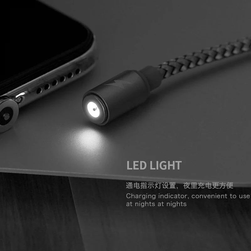 Remax Тип C Магнитный кабель для быстрой зарядки usb кабель с светодиодный светильник для huawei P9 P10 P20 Xiaomi Mi 8 lite samsung Galaxy S9 S10 S8