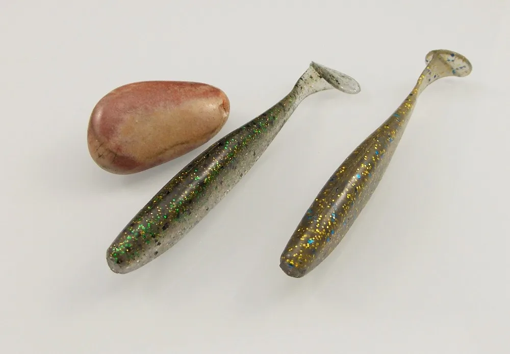 Esfishing рыболовные приманки мягкие crazy Easy shiner Shad 50 мм 0,8 г 20 шт. мягкие приманки флэш-воблер Карп весло для рыбалки хвост Iscas