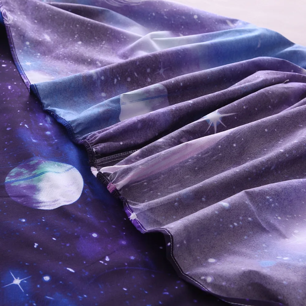 Звездные облака волшебное 3D постельное белье содержит простыни наволочки