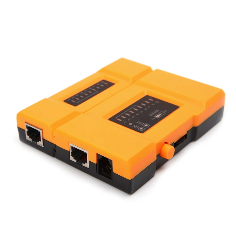 Скорость компьютерный сетевой кабель тестер RJ45+ RJ11 Lan провод Ethernet 468VR горячая распродажа