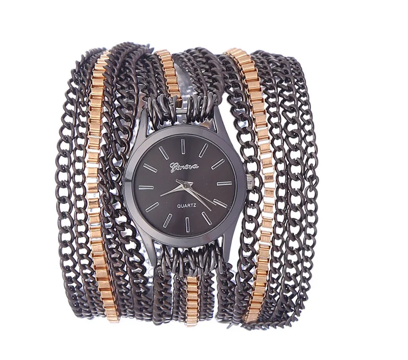 2018 новый роскошный Женева Для женщин высокое качество Повседневное Часы женские