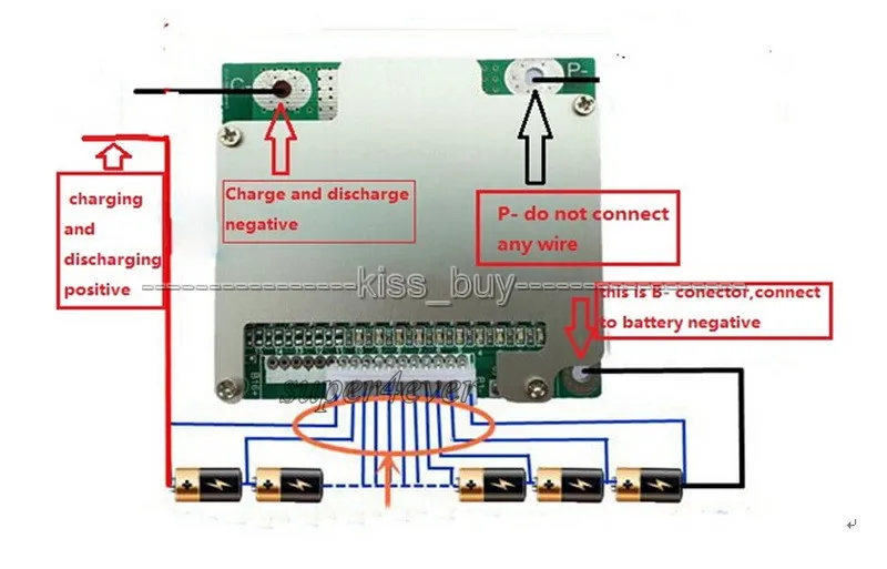 13 S 48 V литий ионная литиевая батарея 30A 18650 защита батареи BMS PCM плата с балансом для