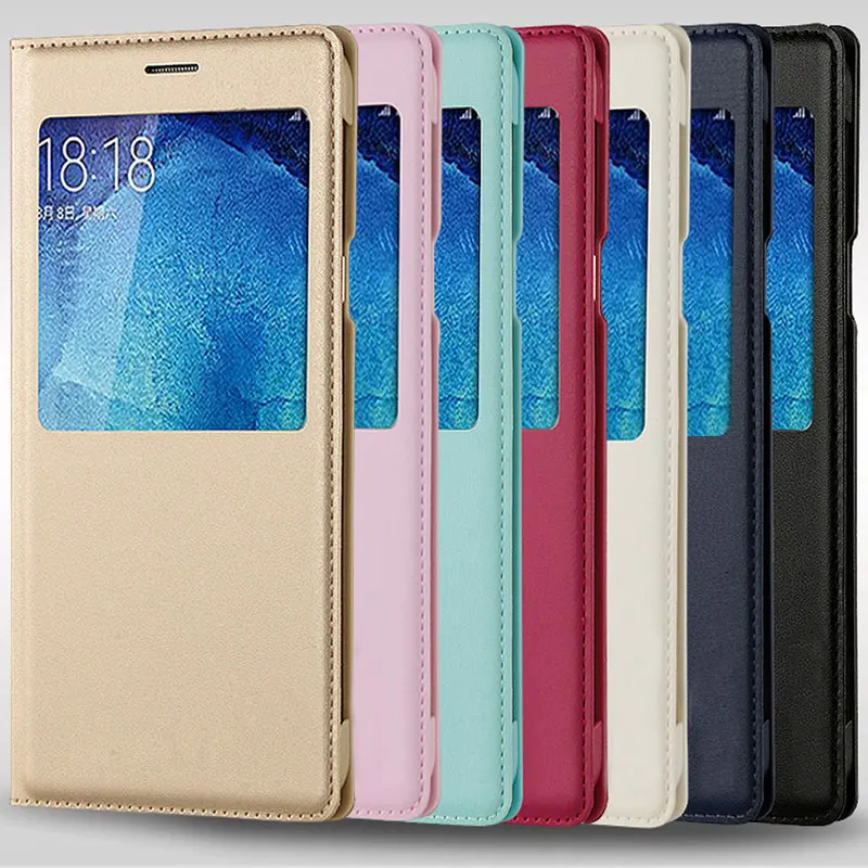 Роскошный кожаный чехол для Samsung Galaxy S10 Plus S10E Lite S8 S9 умный флип телефона с окошком