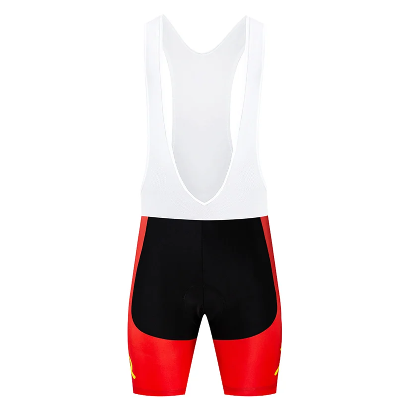 Bib Short Crossrider CCCP Велоспорт Джерси 9D нагрудник набор MTB красный велосипед Одежда дышащая велосипедная одежда Мужская короткая Maillot Culotte - Цвет: Bib Short