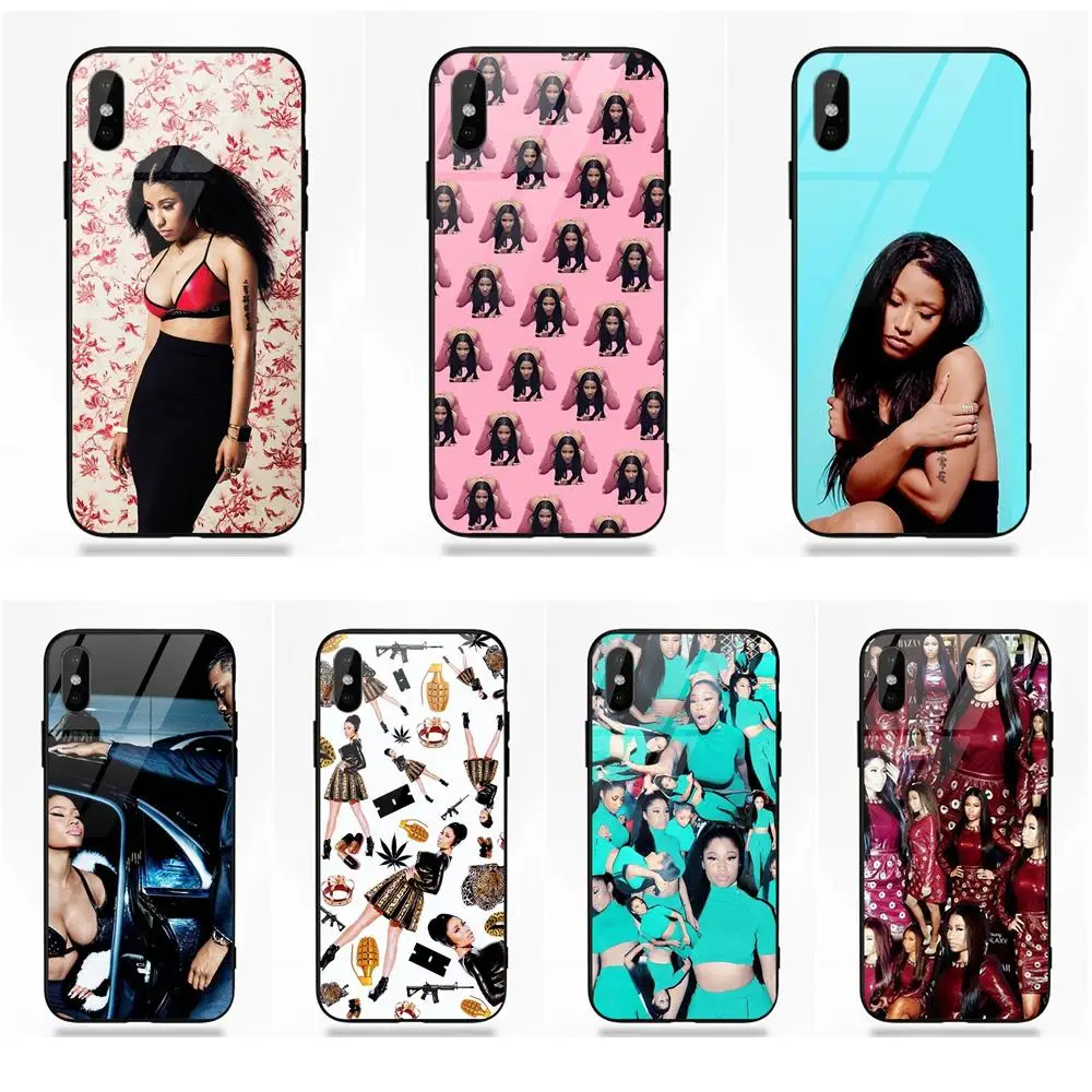 Vvcqod Nicki Minaj хип хоп для Apple iPhone 5 5C 5S SE 6 S 7 8 Plus X XS Max XR Мягкие TPU оправа закаленное