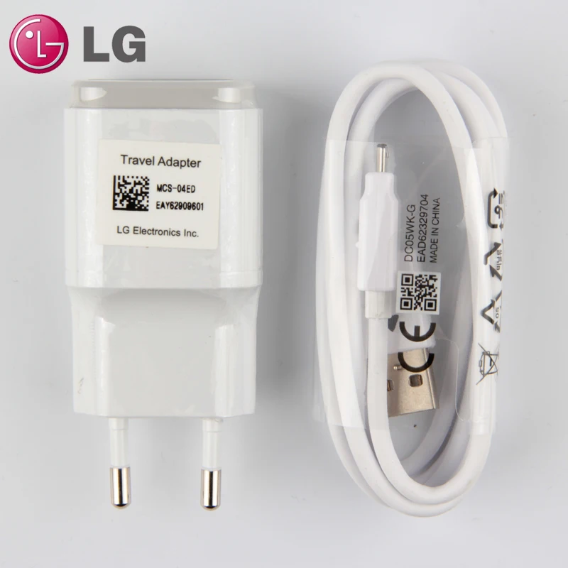 Сетевое зарядное устройство G3 с Micro USB для путешествий LG F460 D855 G2 F260 Nexus 5 E980 1.8A