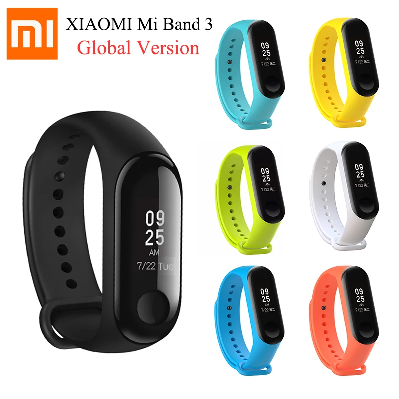 В наличии оригинал Xiaomi mi band 3 глобальная версия miband мгновенное сообщение