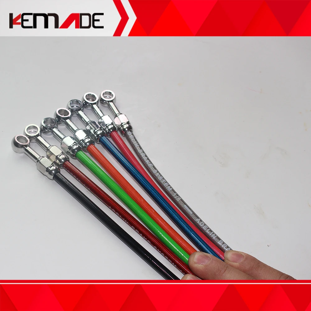 78 дюймовый 86 Плетеный Стальной Гидравлический тормозной шланг M10 болт Adelin