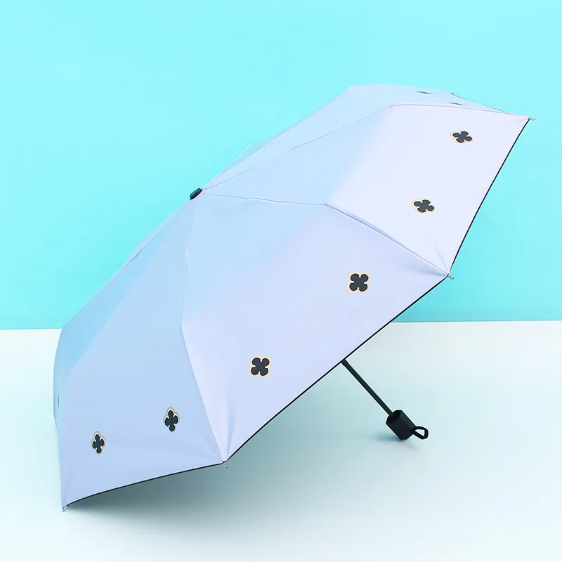 

YADA Charms Flower & Four Leaves Umbrella Rain Women uv High Quality Umbrella For Women Brand Windproof Children Umbrellas YS226