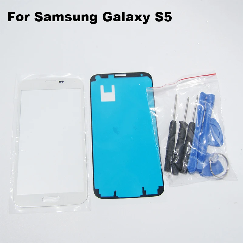 Для samsung Galaxy S5 SV i9600 G900F/P/V/M/C сенсорный экран внешняя стеклянная панель Крышка