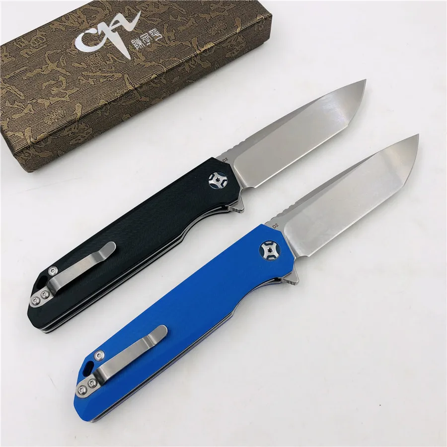 Высокое качество CH3507 59-60HRC D2 лезвие G10 ручка складной нож для выживания Отдых на природе карманный нож для охоты Тактический каждодневное оборудование для использования на улице