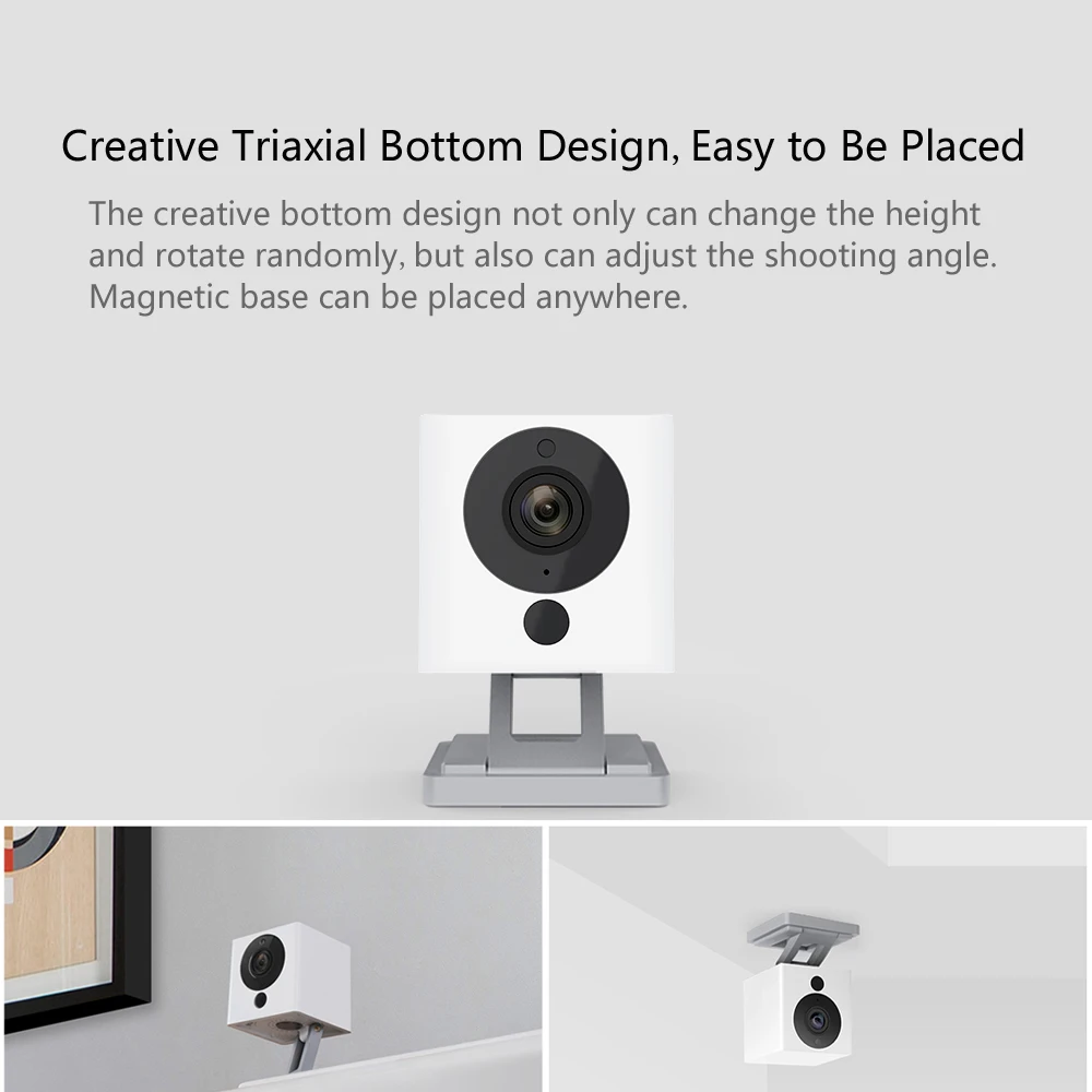 Xiaomi Hualai XiaoFang camera 1S Smart IP Портативная Домашняя камера для безопасности, Радионяня, Мобильная мощность 1080 P, IR-CUT, ночное видение