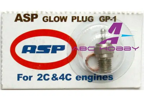АСП нитро RC двигатель ASP GP 1 Свеча зажигания два запаса и 4 головки запчасти 12 шт.|glow