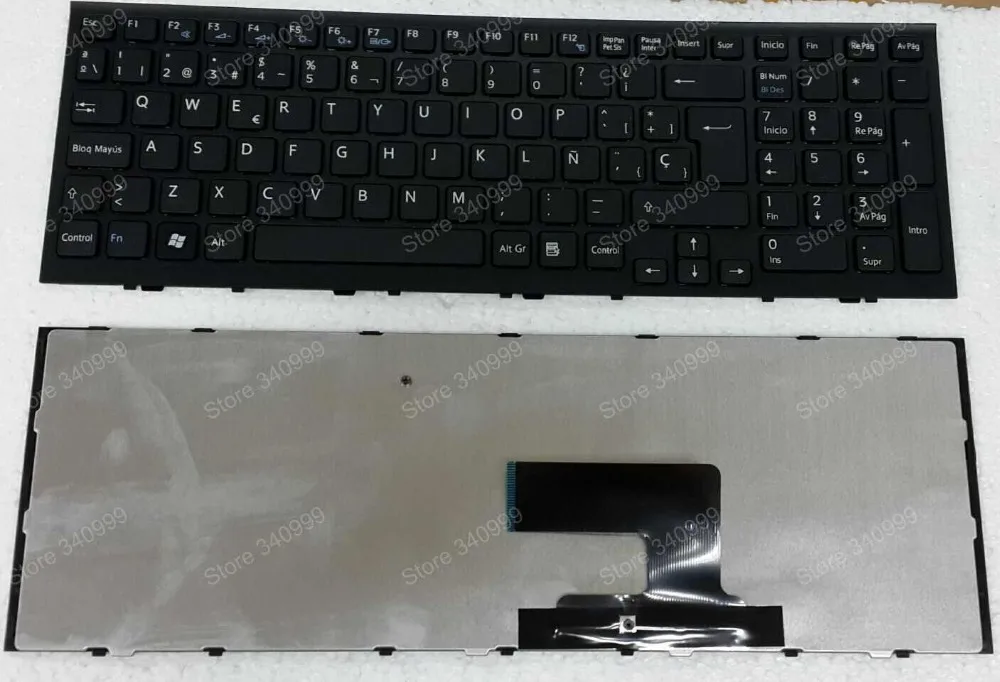

Клавиатура TECLADO для ноутбука sony VPC-EE37FX VPCEE37FX EE PCG-61611L с рамкой LA SP испанская NUEVO, бесплатная доставка