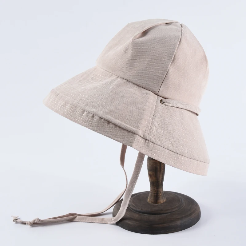 Женская панама с широкими полями ROSELUOSI повседневная однотонная пляжная шляпа