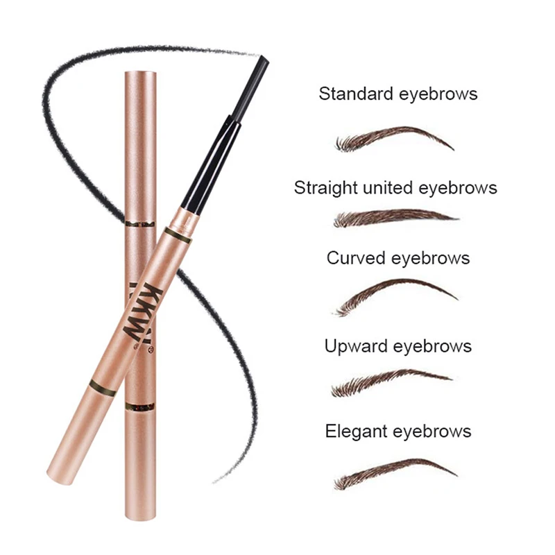 Лидер продаж карандаш для бровей краска Тату ручка ТИНТ черный коричневый
