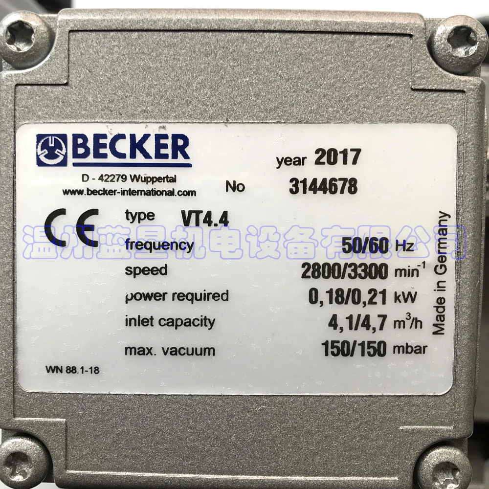Промышленный вакуумный насос без масла vt4.4 1-ph AC220V 0 21 кВт | Обустройство дома