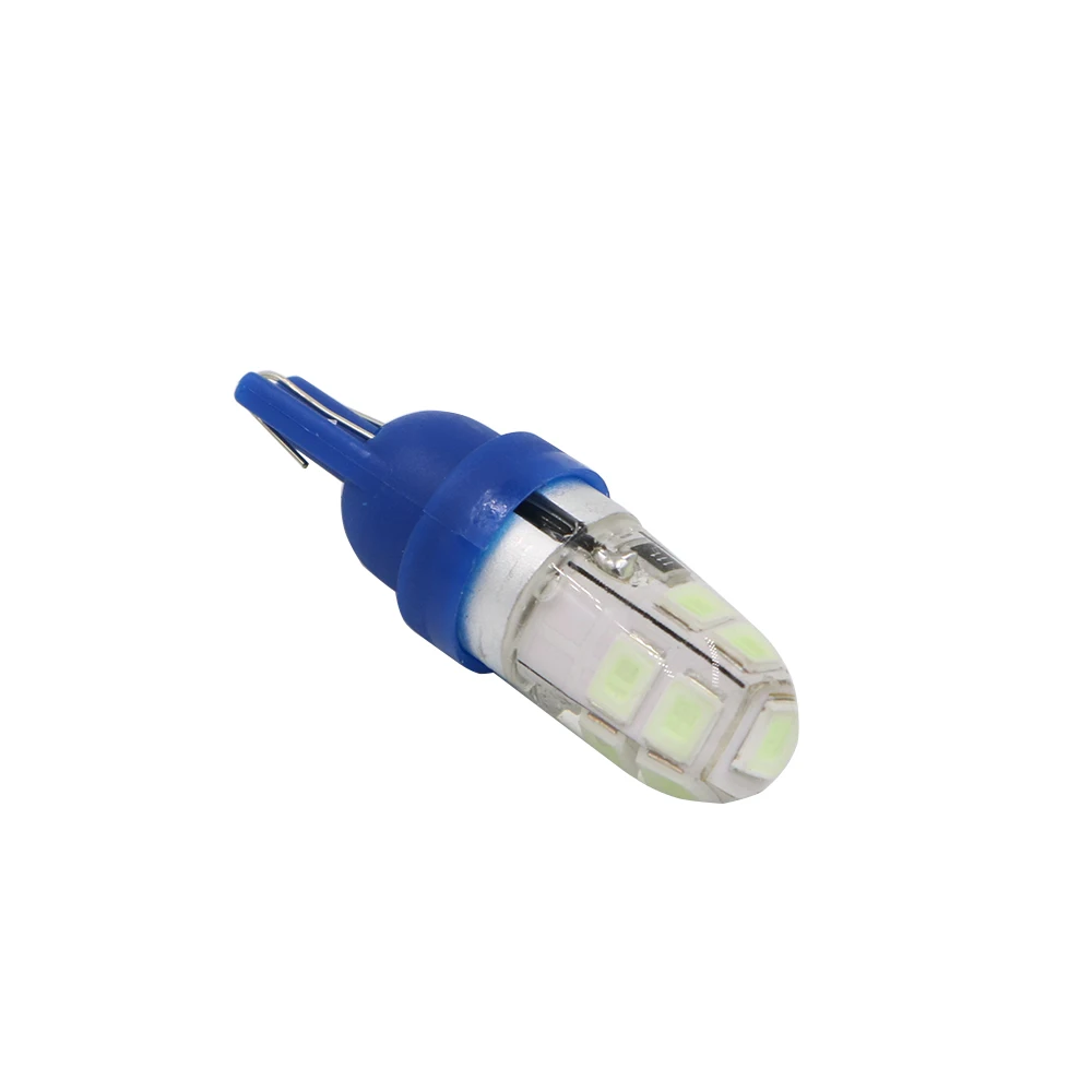 Y 50X T10 силиконовая W5W Светодиодная Лампа 194 9smd новая 2835 автомобильная светодиодная