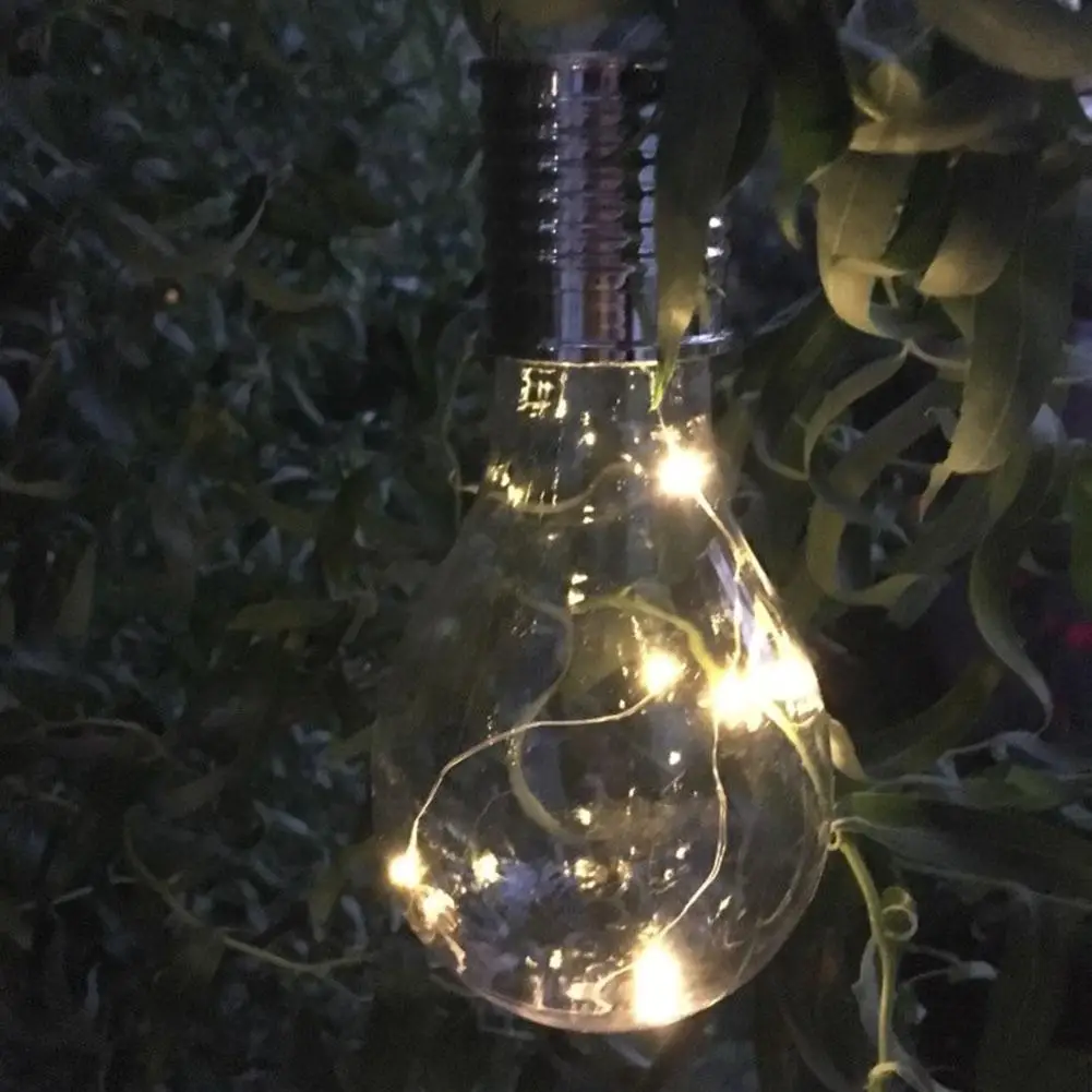 Водонепроницаемый Солнечный вращающийся Открытый Сад Кемпинг Висячие звезды