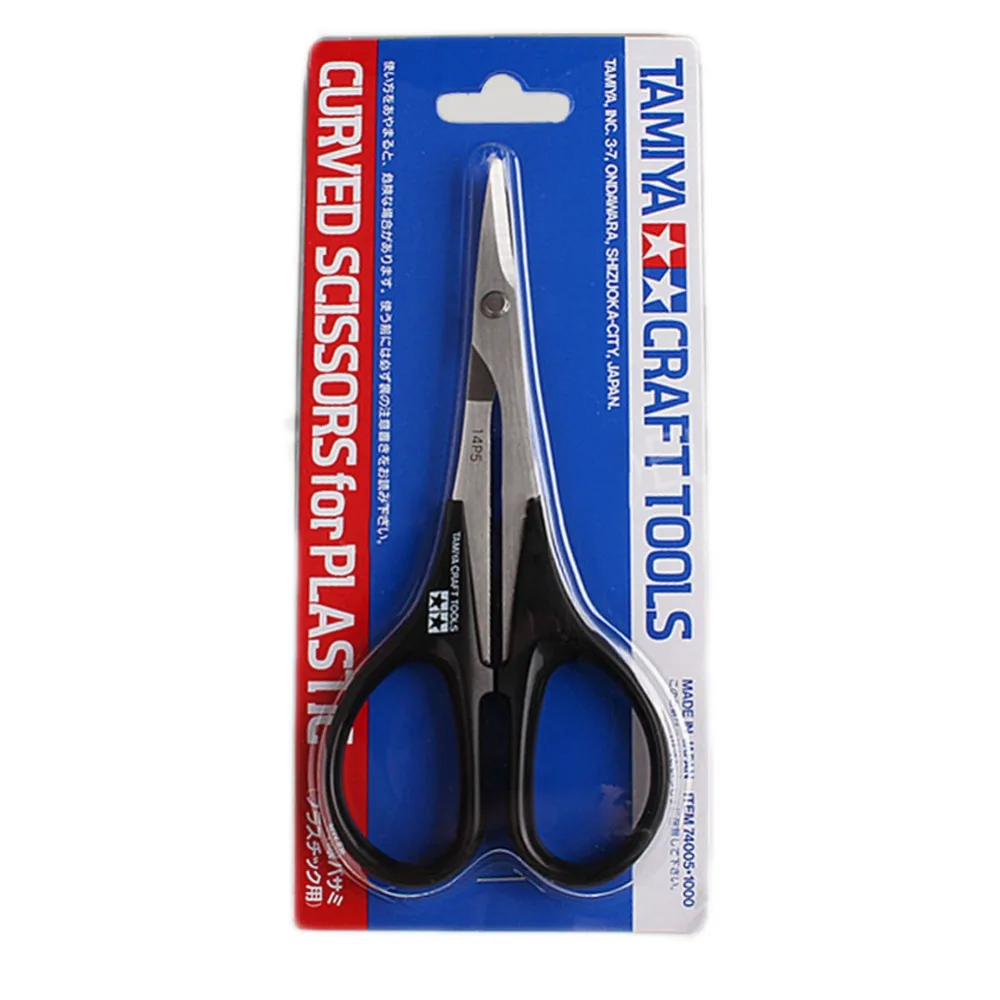 

OHS Tamiya 74005 Model Curved Scissors For Plastic Craft Hobby Cutting Tools Accessory