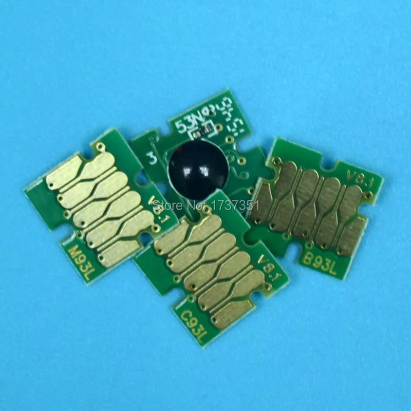 T7521 T7521-T7524 совместимый чип для чернильного картриджа для Epson рабочей силы WF-8091 WF-8591 WF-6091 WF-6591