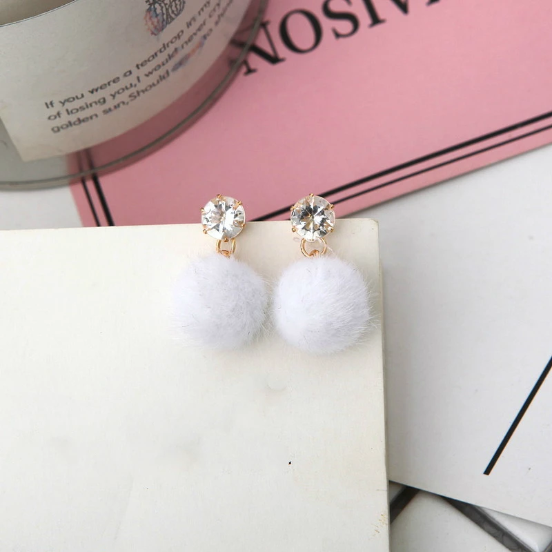 Корейские ювелирные изделия характерные серьги личные с подвесками простые