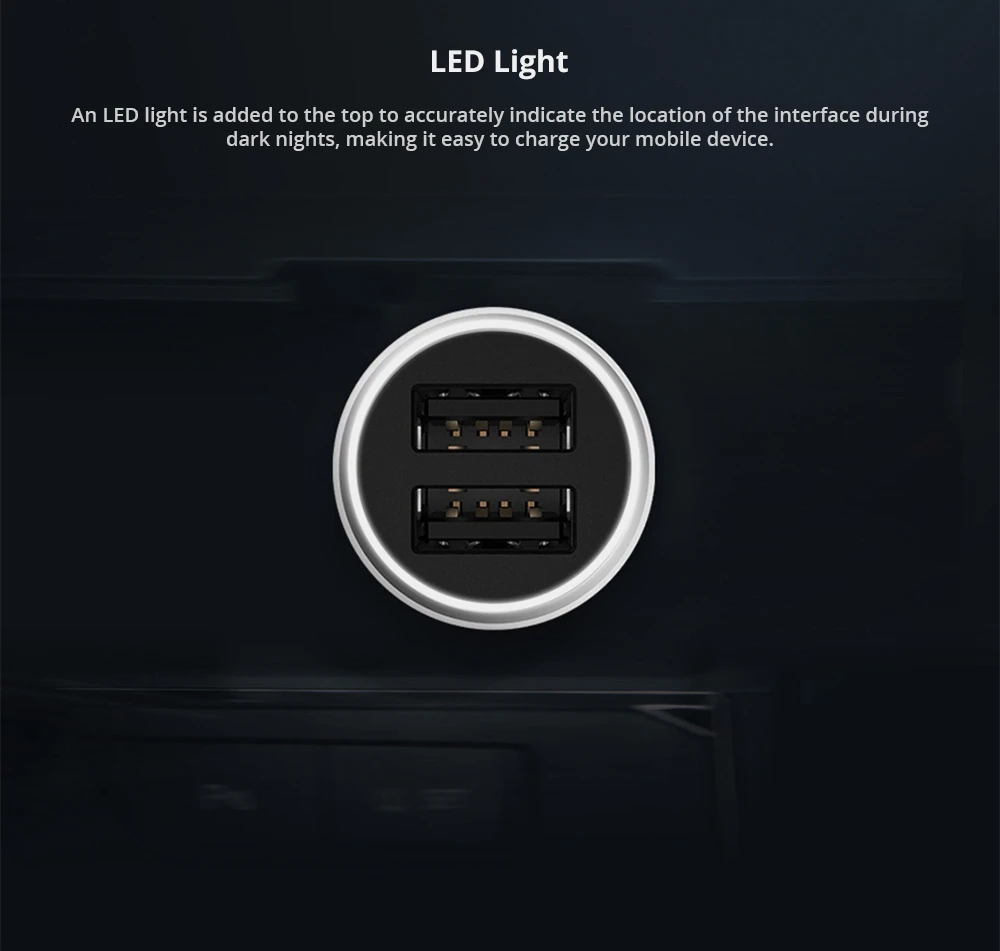 18 Вт Xiaomi Dual USB Автомобильное зарядное устройство-быстрая зарядка Быстрая зарядка зарядное устройство s-для iPhone 8 XR samsung Galaxy смартфон планшет