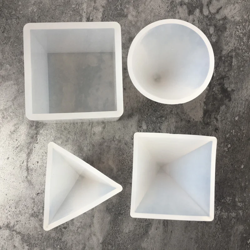 Geometric Jewelry Pendant Pyramid Square Making Tools Mold Silicone Resin Craft | Дом и сад