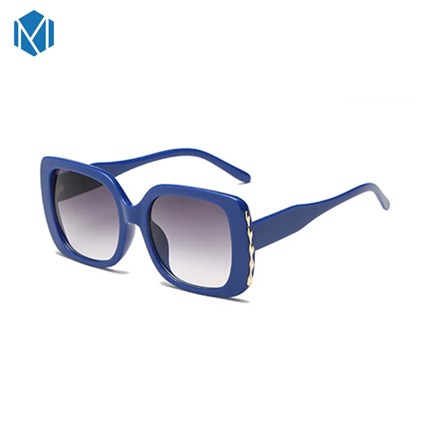 Женские и мужские солнцезащитные очки в стиле ретро MISM квадратные яркие цвета