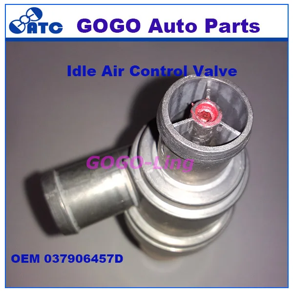 Клапан GOGO холостого хода для Volkswagen Cabriolet Corrado Golf OEM 037906457D 408 202 011 003 6NW009141 171|valve