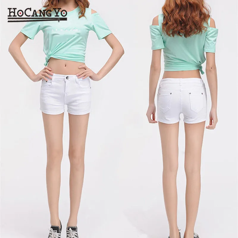 HCYO летние шорты женские сексуальные из мягкой эластичной мульти-цветов больших