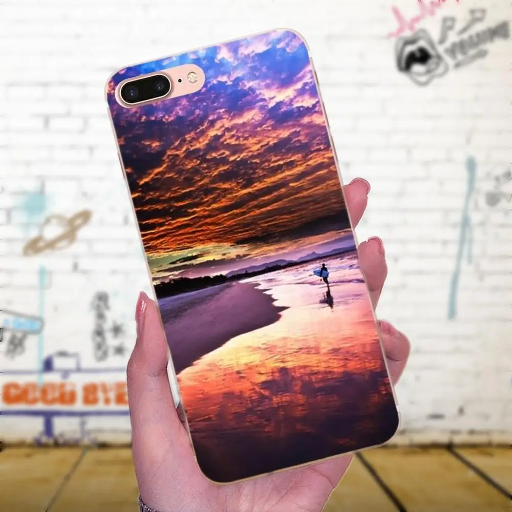 Морской волны серфинг лето океан для Huawei Honor 4C 5A 5C 5X 6 6C 6A 6X 7 7X 8 9 V8 V10 Y3II Y5II Y6II G8 P7 Play