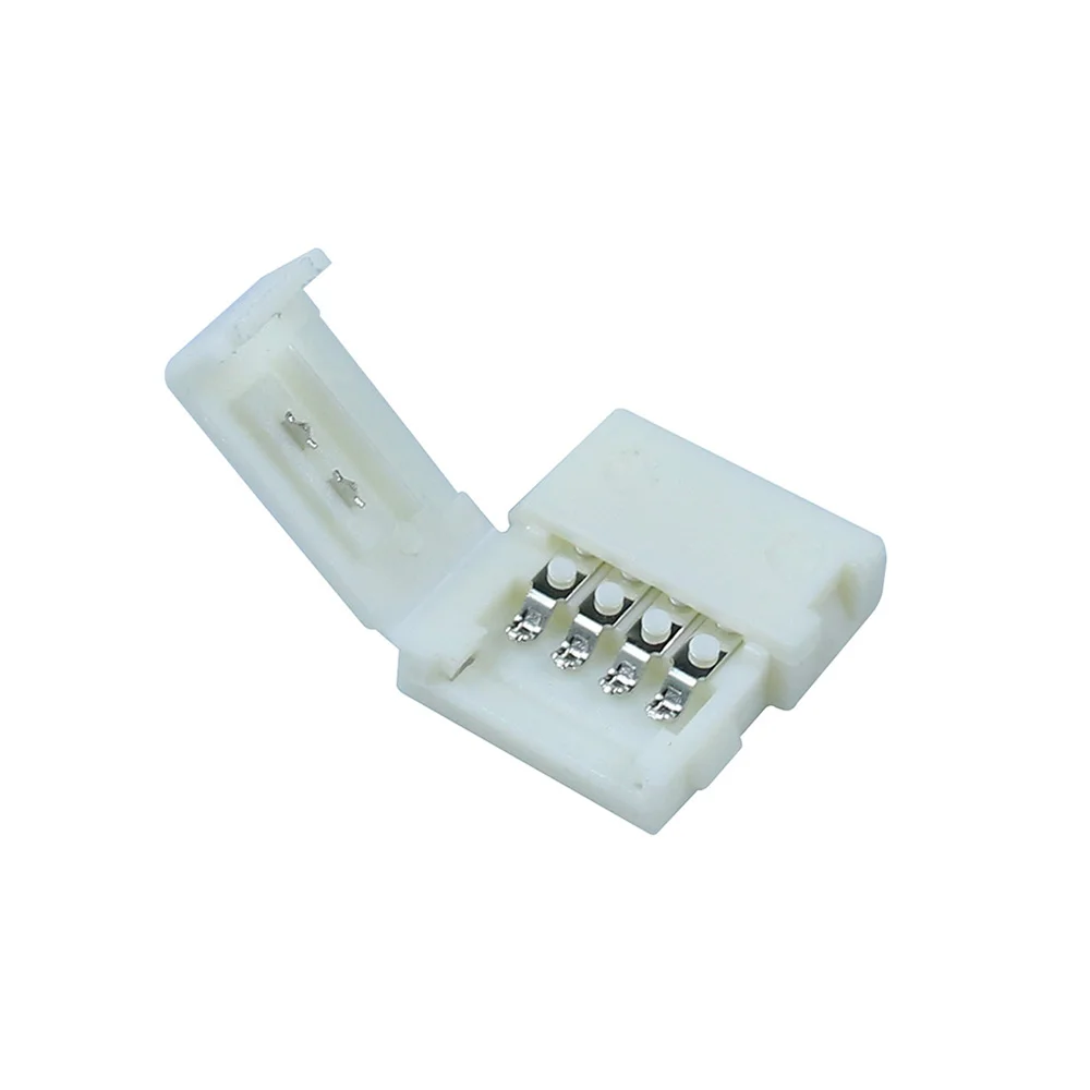 5 шт. 10 мм 4 контактный разъем для светодиодной ленты 5050 RGB|pcb wire connector|connector for