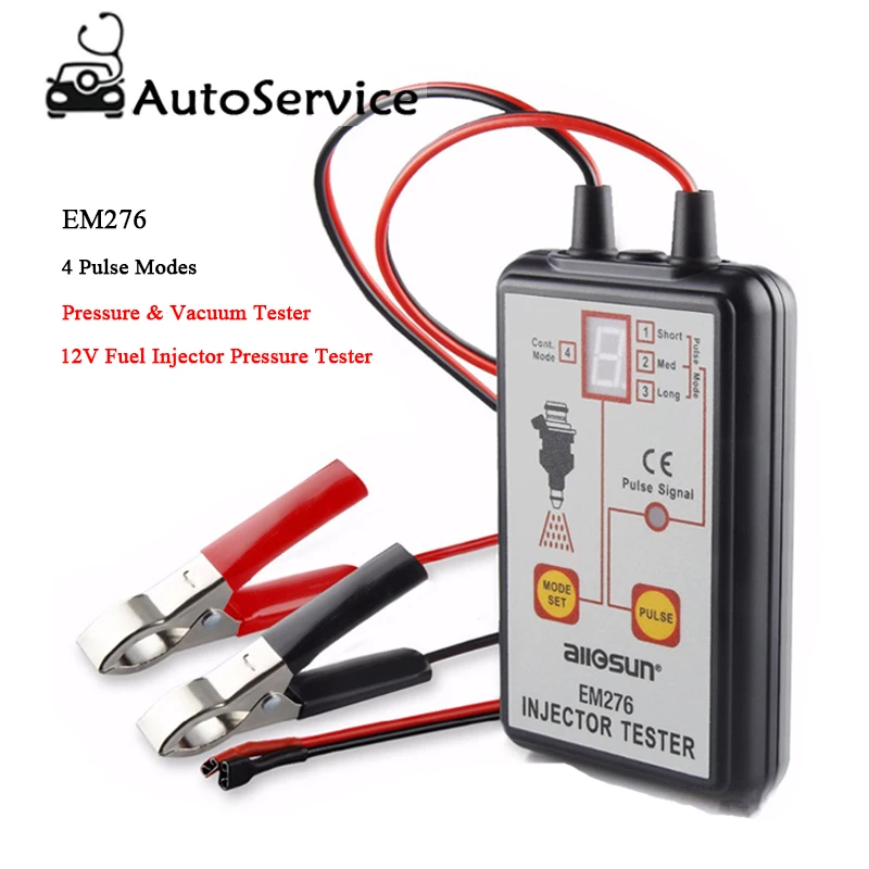 12 в топливный инжектор тестер давления Guage автомобильный насос анализатор