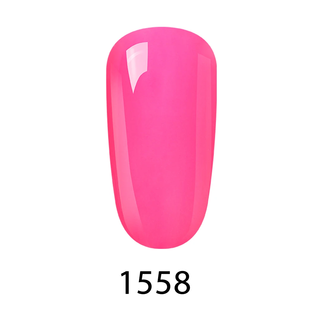 1558 Elite99 10ml UV Gel Nail Polish Soak Off Primer Gel Polish Top Base Coat Needed Gel Lacquer Semi Permanent Nail Art Manicure Gel - Цвет: 1558