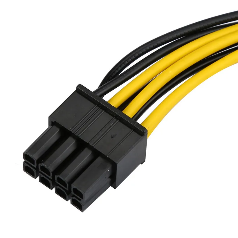 Кабель преобразователя питания CARPRIE 6 pin 8 PCI Express для видеокарты GPU PCIE E 180208 Прямая