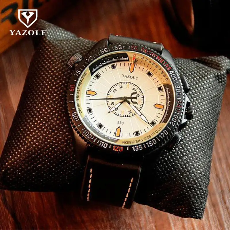 Часы мужские спортивные ударопрочные кварцевые с кожаной подсветкой 3ATM 2018|wristwatch