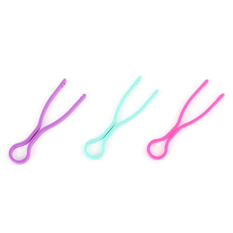 10 шт. пластиковая катушка Зажим Катушки Ниток ролик фиксированный обернутый