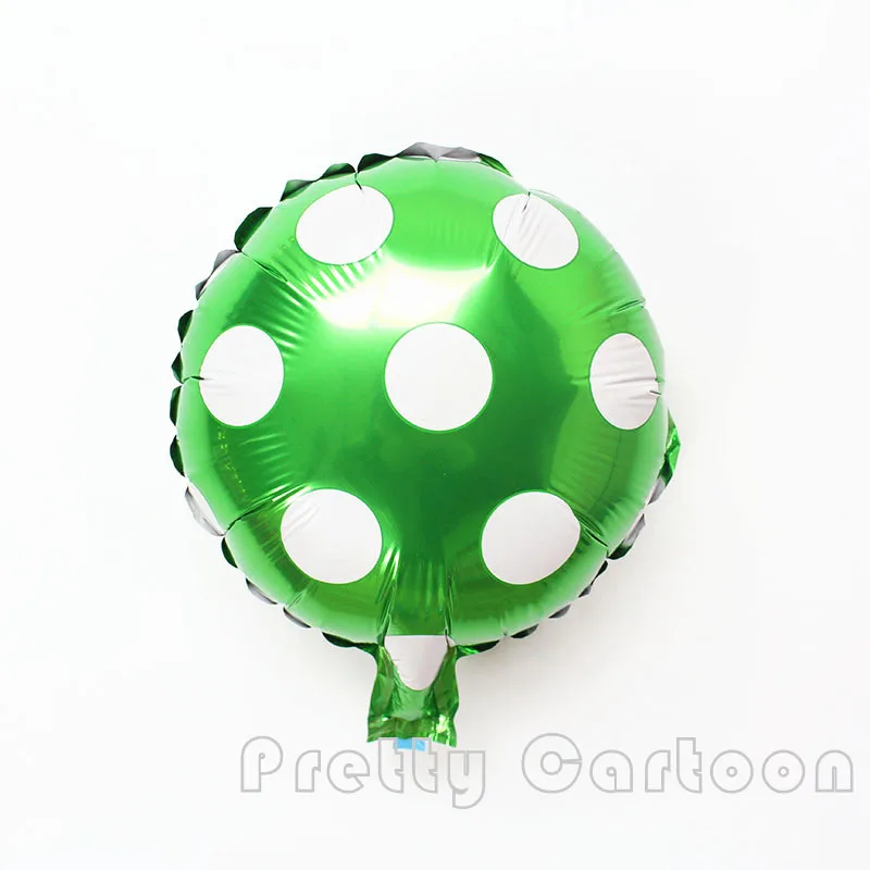 10inch 30pcs/lot round Polka Dot Balloons foil air-filled ballons for birthday wedding party decor globos inflatable balloon | Дом и сад