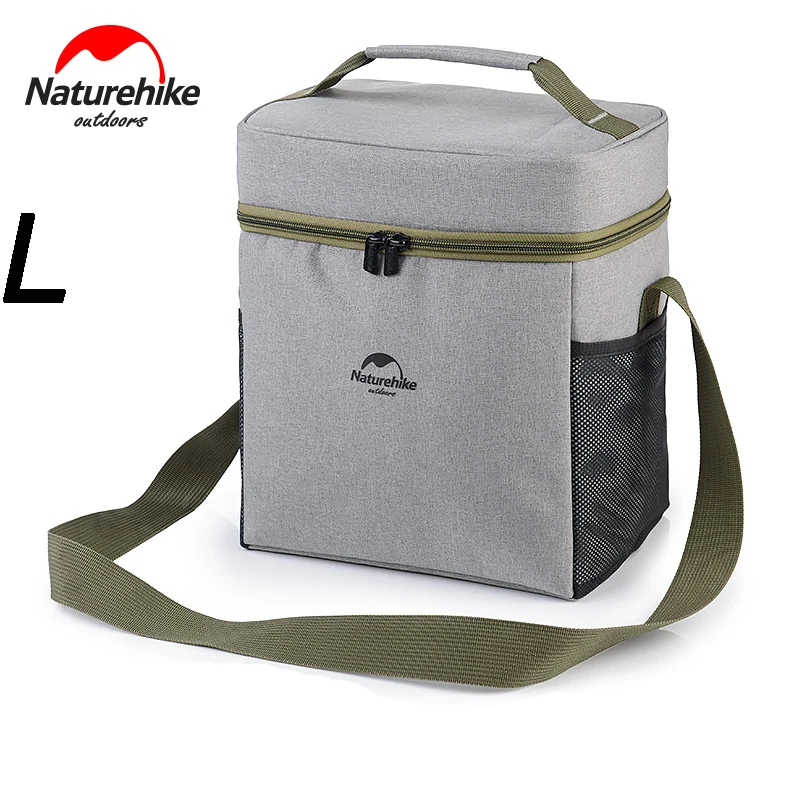

Naturehike camping picnic bag with Crisper + USB heater Lunch Box Drink Food Insulated Thermal Snack food box Tote