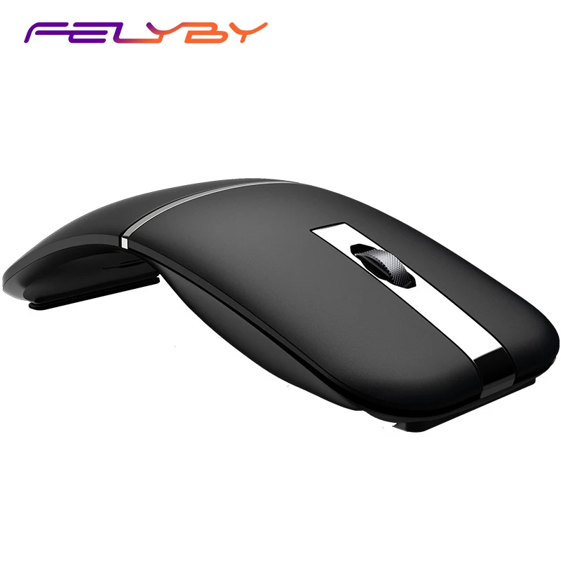 FELYBY M9 Двухрежимная Беспроводная Bluetooth мышь 1600 точек/дюйм зарядка ультра тонкая